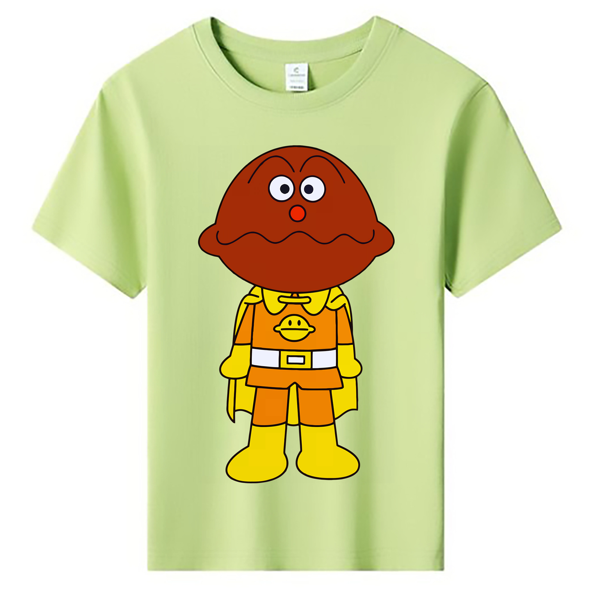 （画像用） アンパンマン Anpanman 綿100％キッズTシャツ（フロントプリント）